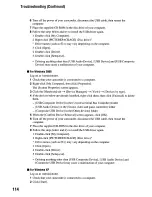 Preview for 114 page of Sony DCR-HC36 - MiniDV Digital Handycam Camcorder Operating Manual