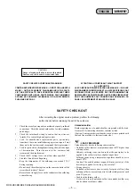 Preview for 5 page of Sony DCR-HC41 Service Manual