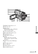 Предварительный просмотр 91 страницы Sony DCR-HC48 - 1MP MiniDV Handycam Camcorder Operating Manual