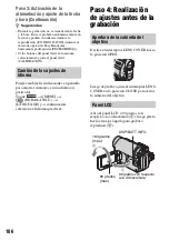 Предварительный просмотр 106 страницы Sony DCR-HC48 - 1MP MiniDV Handycam Camcorder Operating Manual