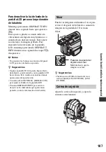 Предварительный просмотр 107 страницы Sony DCR-HC48 - 1MP MiniDV Handycam Camcorder Operating Manual