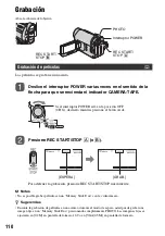 Предварительный просмотр 110 страницы Sony DCR-HC48 - 1MP MiniDV Handycam Camcorder Operating Manual