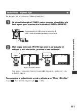 Предварительный просмотр 111 страницы Sony DCR-HC48 - 1MP MiniDV Handycam Camcorder Operating Manual