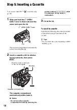 Preview for 18 page of Sony DCR-HC52 Operating Manual