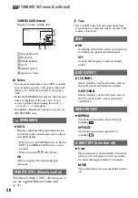 Preview for 50 page of Sony DCR HC62E - Mini DV Camcorder Operating Manual