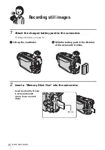 Preview for 10 page of Sony DCR-HC65 - Digital Handycam Camcorder Operation Manual