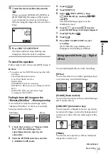 Preview for 43 page of Sony DCR-HC65 - Digital Handycam Camcorder Operation Manual