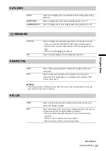 Preview for 87 page of Sony DCR-HC65 - Digital Handycam Camcorder Operation Manual