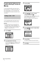 Preview for 90 page of Sony DCR-HC65 - Digital Handycam Camcorder Operation Manual