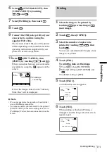 Preview for 111 page of Sony DCR-HC65 - Digital Handycam Camcorder Operation Manual