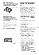 Preview for 127 page of Sony DCR-HC65 - Digital Handycam Camcorder Operation Manual