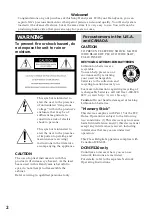 Preview for 2 page of Sony DCR-IP210 Operating Instructions Manual