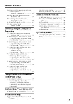 Preview for 7 page of Sony DCR-IP210 Operating Instructions Manual