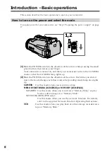 Preview for 8 page of Sony DCR-IP210 Operating Instructions Manual