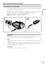 Предварительный просмотр 21 страницы Sony DCR-IP210 Operating Instructions Manual