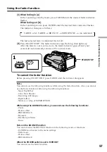 Предварительный просмотр 57 страницы Sony DCR-IP210 Operating Instructions Manual