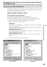 Preview for 161 page of Sony DCR-IP210 Operating Instructions Manual