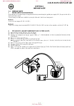 Предварительный просмотр 6 страницы Sony DCR-IP210 Service Manual