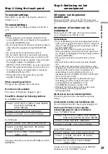 Preview for 37 page of Sony DCR-IP210E Operating Instructions Manual