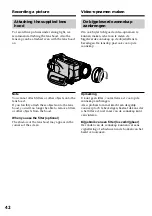 Preview for 42 page of Sony DCR-IP210E Operating Instructions Manual