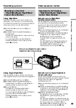 Preview for 49 page of Sony DCR-IP210E Operating Instructions Manual