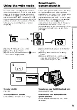 Preview for 71 page of Sony DCR-IP210E Operating Instructions Manual