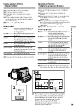 Preview for 79 page of Sony DCR-IP210E Operating Instructions Manual