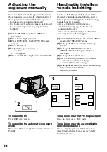 Preview for 84 page of Sony DCR-IP210E Operating Instructions Manual