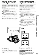 Preview for 93 page of Sony DCR-IP210E Operating Instructions Manual