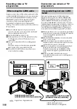 Preview for 112 page of Sony DCR-IP210E Operating Instructions Manual