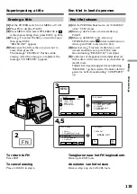 Preview for 119 page of Sony DCR-IP210E Operating Instructions Manual