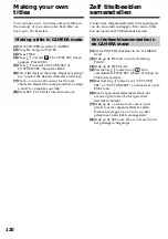 Preview for 120 page of Sony DCR-IP210E Operating Instructions Manual