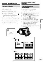 Preview for 125 page of Sony DCR-IP210E Operating Instructions Manual