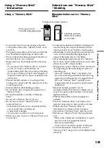 Preview for 129 page of Sony DCR-IP210E Operating Instructions Manual