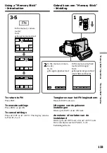 Preview for 133 page of Sony DCR-IP210E Operating Instructions Manual