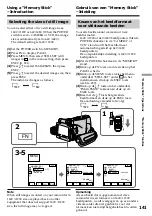 Preview for 141 page of Sony DCR-IP210E Operating Instructions Manual