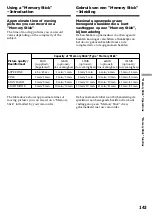 Preview for 143 page of Sony DCR-IP210E Operating Instructions Manual