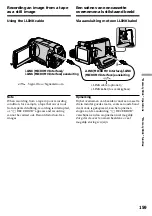 Preview for 159 page of Sony DCR-IP210E Operating Instructions Manual