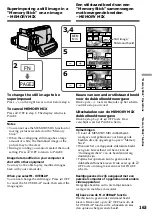 Preview for 163 page of Sony DCR-IP210E Operating Instructions Manual