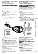 Preview for 169 page of Sony DCR-IP210E Operating Instructions Manual