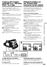 Preview for 181 page of Sony DCR-IP210E Operating Instructions Manual