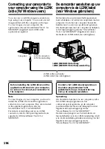 Preview for 196 page of Sony DCR-IP210E Operating Instructions Manual