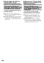 Preview for 218 page of Sony DCR-IP210E Operating Instructions Manual