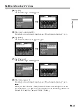 Предварительный просмотр 31 страницы Sony DCR-IP220E Network Operating Instructions