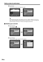 Предварительный просмотр 36 страницы Sony DCR-IP220E Network Operating Instructions