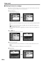 Предварительный просмотр 60 страницы Sony DCR-IP220E Network Operating Instructions