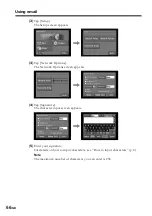 Предварительный просмотр 66 страницы Sony DCR-IP220E Network Operating Instructions