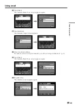 Предварительный просмотр 69 страницы Sony DCR-IP220E Network Operating Instructions