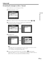 Предварительный просмотр 77 страницы Sony DCR-IP220E Network Operating Instructions