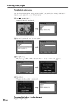 Предварительный просмотр 86 страницы Sony DCR-IP220E Network Operating Instructions